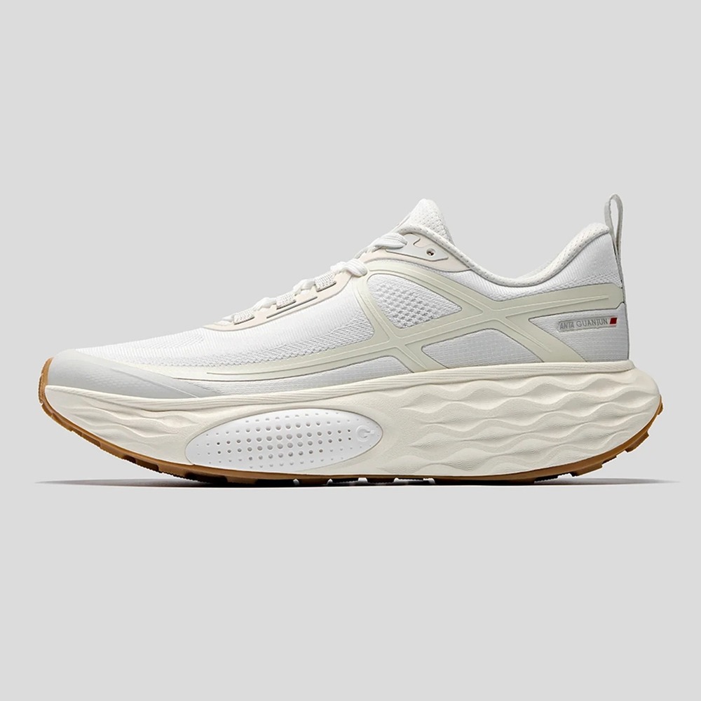 Mens Size 8 - ANTA Wind Wander White Mesh Low Top Sneakers Running Shoes NEW